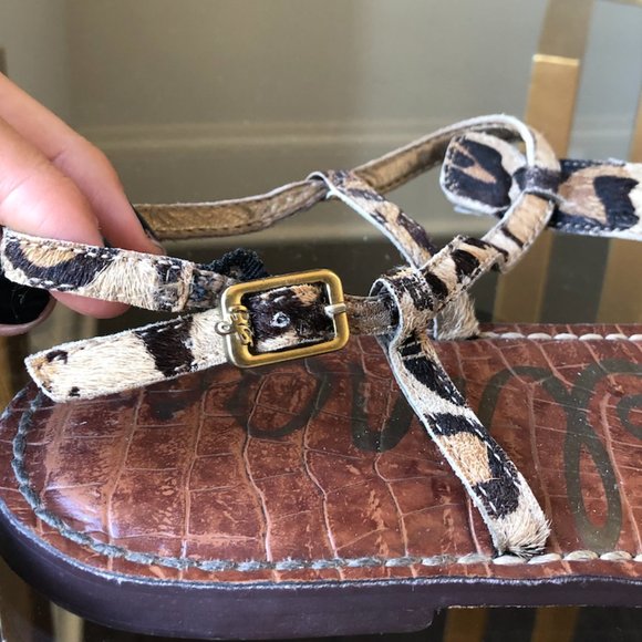 Sam Edelman Cheetah Sandals - Picture 5 of 8